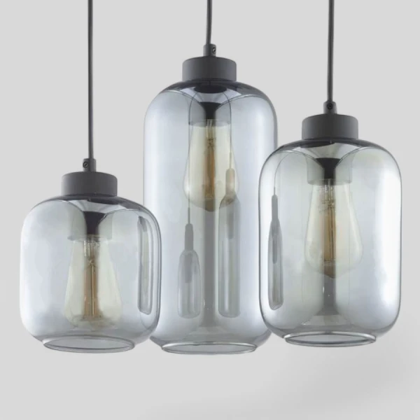 Підвісний світильник TK Lighting MARCO E27 чорний 3185 - Фото 3