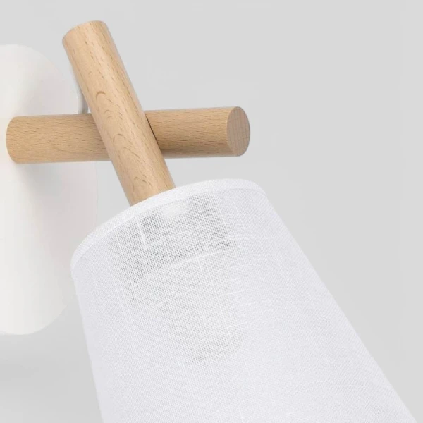 Бра TK Lighting VAIO E27 білий 818 - Фото 3