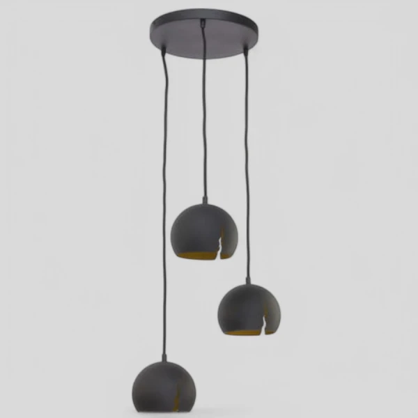 Підвісний світильник TK Lighting SHOT E27 чорний 2496 - Фото 1