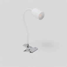 TK Lighting TOP GU10 білий 4559. Настільна лампа з прищепкою