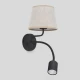 Бра TK Lighting MAJA E27;GU10 чорний 6446