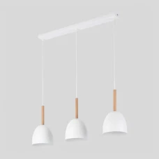 TK Lighting NORD E27 білий 4869. Світильник підвісний