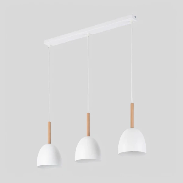Підвісний світильник TK Lighting NORD E27 білий 4869 - Фото 1