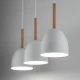 Підвісний світильник TK Lighting NORD E27 білий 4869