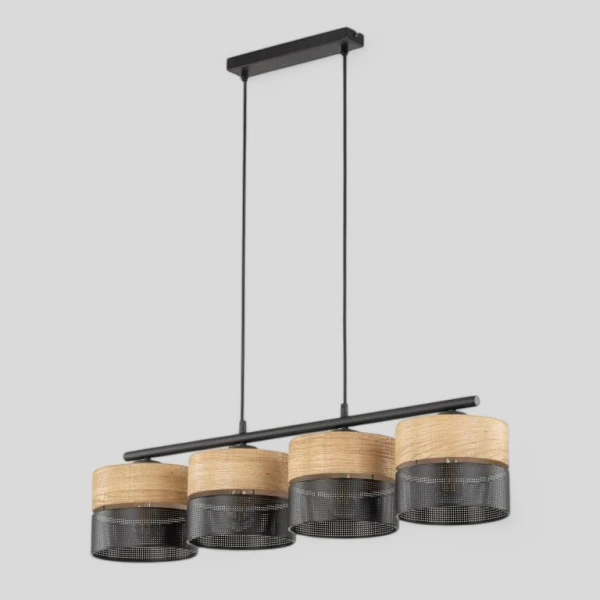 Підвісний світильник TK Lighting NICOL E27 чорний 4802 - Фото 3