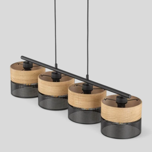 Підвісний світильник TK Lighting NICOL E27 чорний 4802 - Фото 8