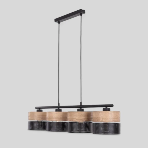 Підвісний світильник TK Lighting NICOL E27 чорний 4802 - Фото 9