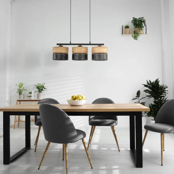 Підвісний світильник TK Lighting NICOL E27 чорний 4801 - Фото 3