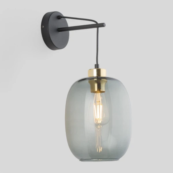 Бра TK Lighting DELTA E27 чорний 6481 - Фото 5