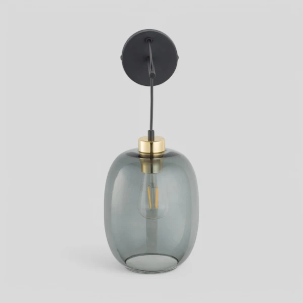 Бра TK Lighting DELTA E27 чорний 6481 - Фото 8