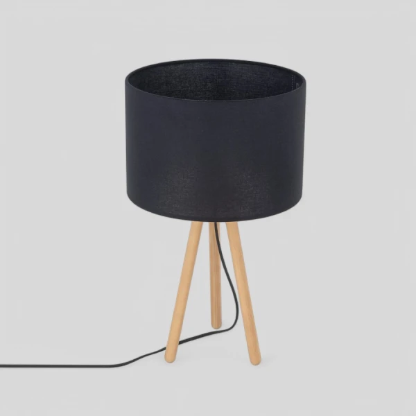 Настільна лампа TK Lighting TOKYO E27 чорний 5293 - Фото 6