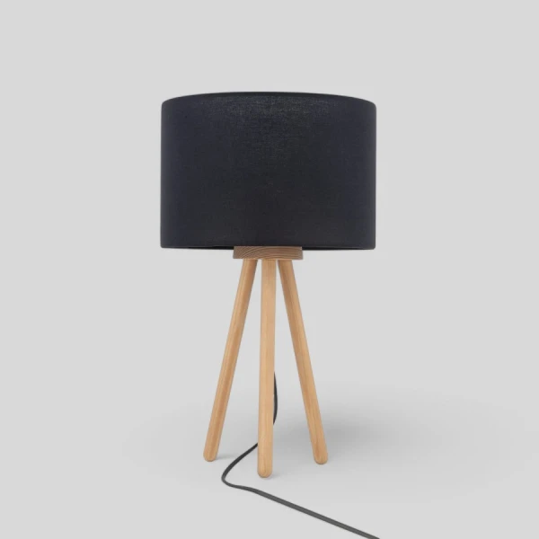 Настільна лампа TK Lighting TOKYO E27 чорний 5293 - Фото 9