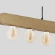 Підвісний світильник TK Lighting ARTWOOD E27 чорний 2666