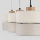 Підвісний світильник TK Lighting ECO E27 коричневий 5771