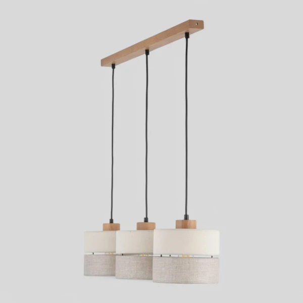 Підвісний світильник TK Lighting ECO E27 коричневий 5771 - Фото 7