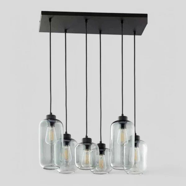 Підвісний світильник TK Lighting MARCO E27 чорний 1027 - Фото 1