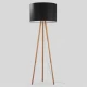 Торшер TK Lighting TOKYO E27 чорний 5298