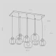 Підвісний світильник TK Lighting CUBUS E27 чорний 4113