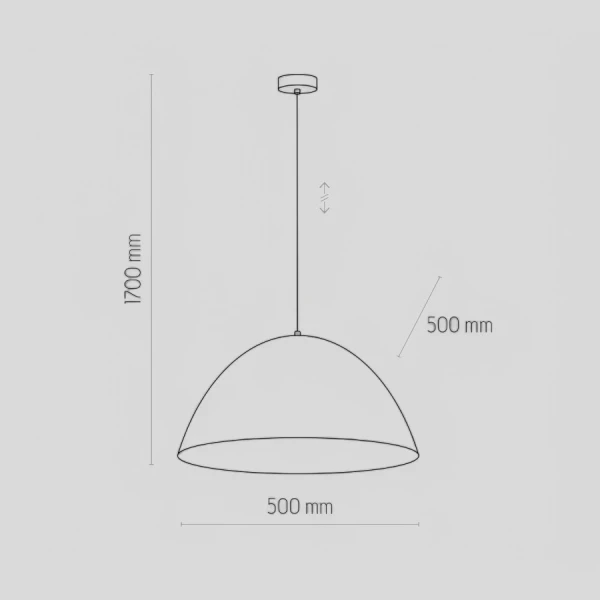 Підвісний світильник TK Lighting FARO E27 чорний 6006 - Фото 2