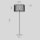 Торшер TK Lighting HARMONY E27 чорний 2899