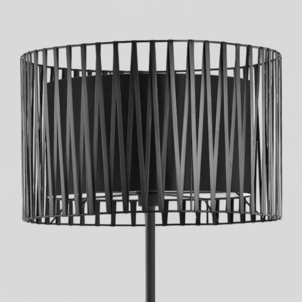 Торшер TK Lighting HARMONY E27 чорний 2899 - Фото 3