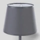 Настільна лампа TK Lighting MAJA E27 сірий 2934