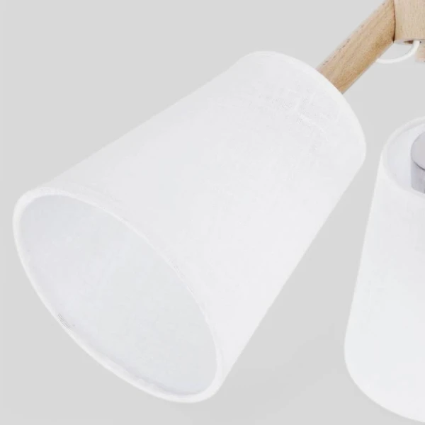 Люстра стельова TK Lighting VAIO E27 білий 665 - Фото 8