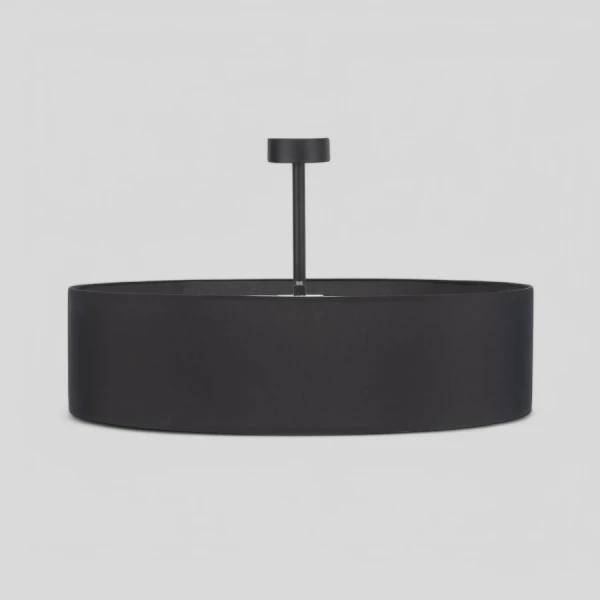Люстра стельова TK Lighting RONDO E27 сірий-блискучий (хром) 424 - Фото 4