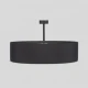 Люстра стельова TK Lighting RONDO E27 сірий-блискучий (хром) 424