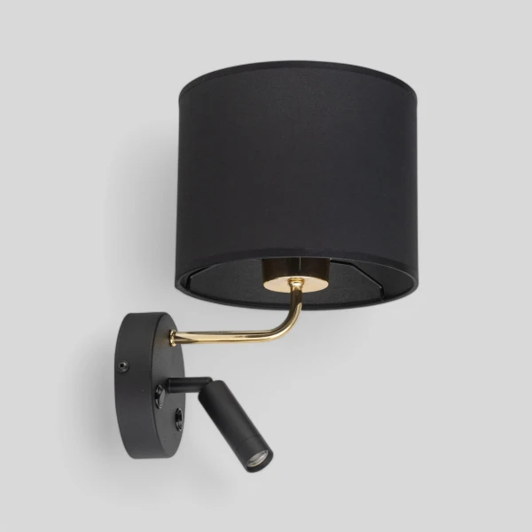 Бра TK Lighting RICHI E27;G9 чорний 4234 - Фото 1