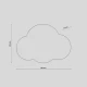 Підсвітка стіни TK Lighting CLOUD G9 білий 4964