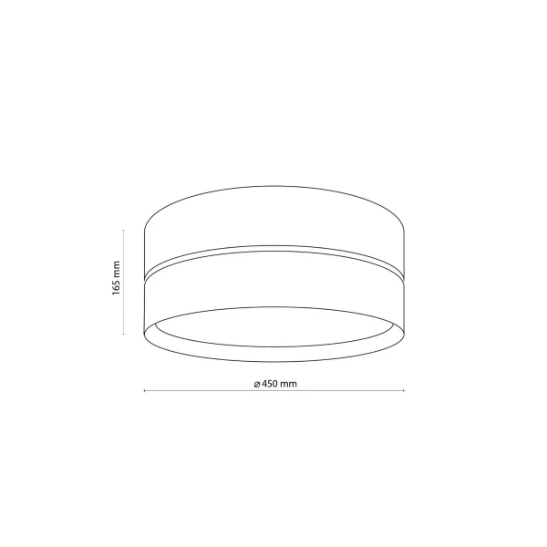 Світильник стельовий TK Lighting NICOL E27 білий 4800 - Фото 3