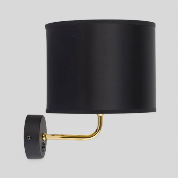 Бра TK Lighting VEGA E27 чорний 4663 - Фото 2