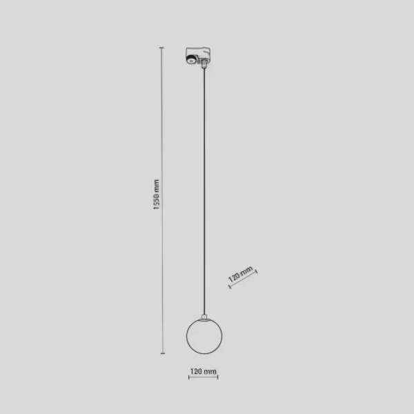 Світильник трековий TK Lighting TRACER G9 чорний 4926 - Фото 2