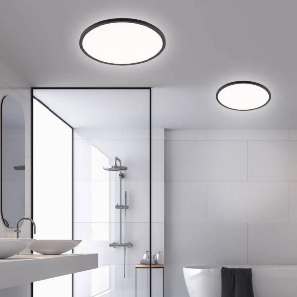 Світильник у ванну TK Lighting AQUA 45 Вт 3000K/4000K/6500K чорний 6905 - Фото 3