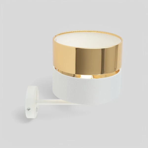 Бра TK Lighting HILTON E27 білий 4770 - Фото 3