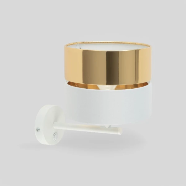 Бра TK Lighting HILTON E27 білий 4770 - Фото 4