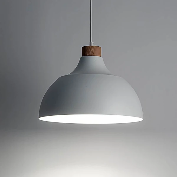 Підвісний світильник TK Lighting CAP E27 білий 2070 - Фото 5