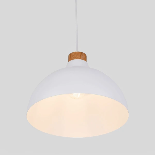 Підвісний світильник TK Lighting CAP E27 білий 2070 - Фото 6