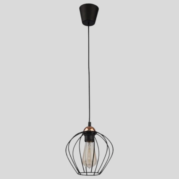 Підвісний світильник TK Lighting GALAXY E27 чорний 1640 - Фото 1