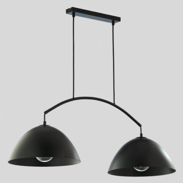 Підвісний світильник TK Lighting FARO E27 чорний 6008 - Фото 1