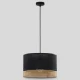 Підвісний світильник TK Lighting PAGLIA E27 чорний 6543