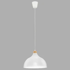 TK Lighting CAP E27 білий 2070. Світильник підвісний