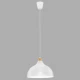 Підвісний світильник TK Lighting CAP E27 білий 2070