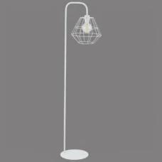 TK Lighting DIAMOND E27 білий 5261. Торшер