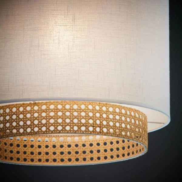 Підвісний світильник TK Lighting BOHO E27 білий 6529 - Фото 6