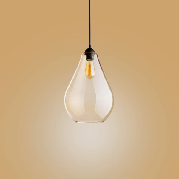 Підвісний світильник TK Lighting FUENTE E27 чорний 4322 - Фото 4