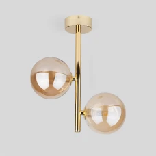 TK Lighting ESTERA G9 чорний 4547. Люстра пристельова