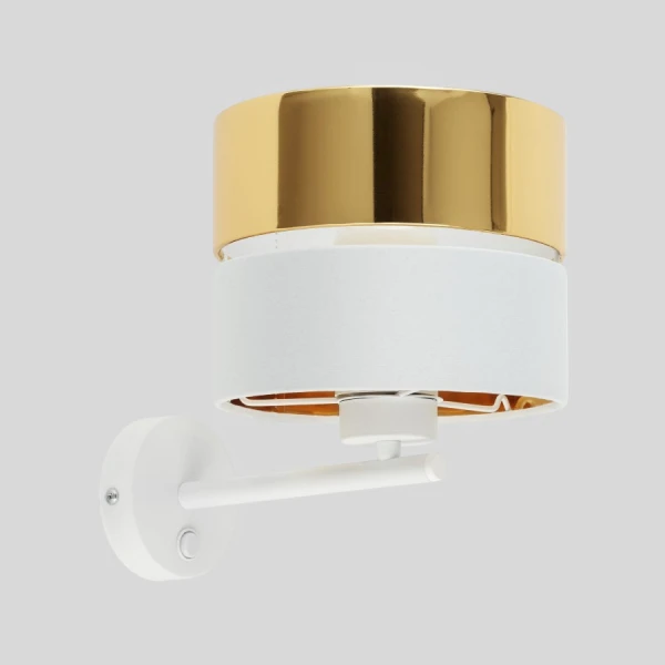 Бра TK Lighting HILTON E27 білий 4770 - Фото 1