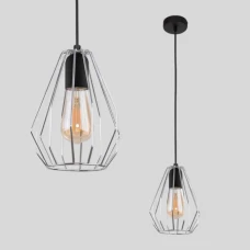 TK Lighting BRYLANT E27 чорний 796. Світильник підвісний
